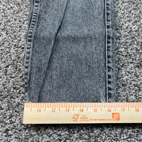Vintage Levi's SilverTab Jeans 23x27 Gray USA Made Distressed Straight Leg 90s - Picture 8 of 11